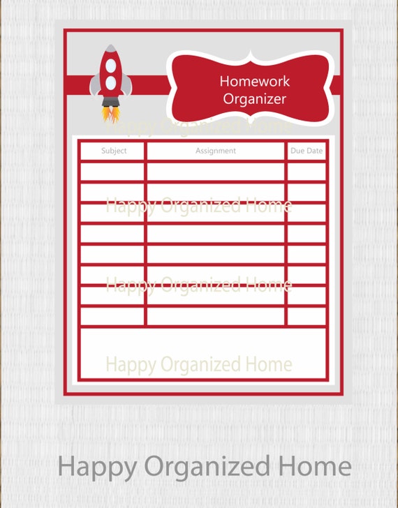 Homework station desk picture