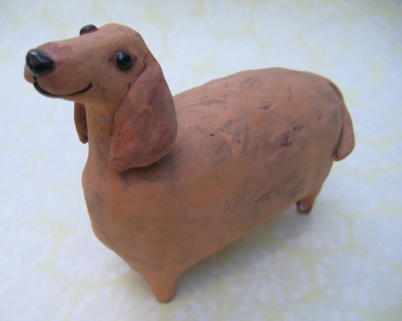 weiner dog sculpture