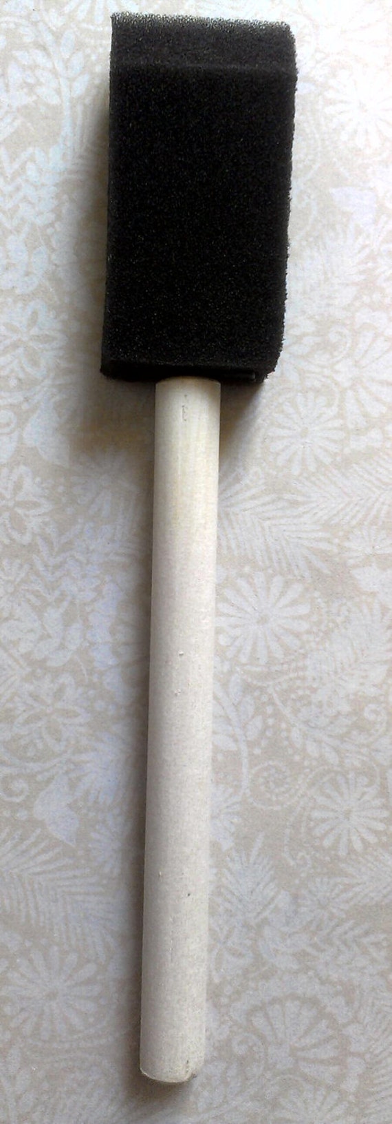 Foam Brush 1 // Chalk Finish Paint // by UrbanOasisDecor on Etsy
