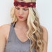 Stretchy Headband Woman's Summer Hair Accessory Bohemian Style Knot Turban