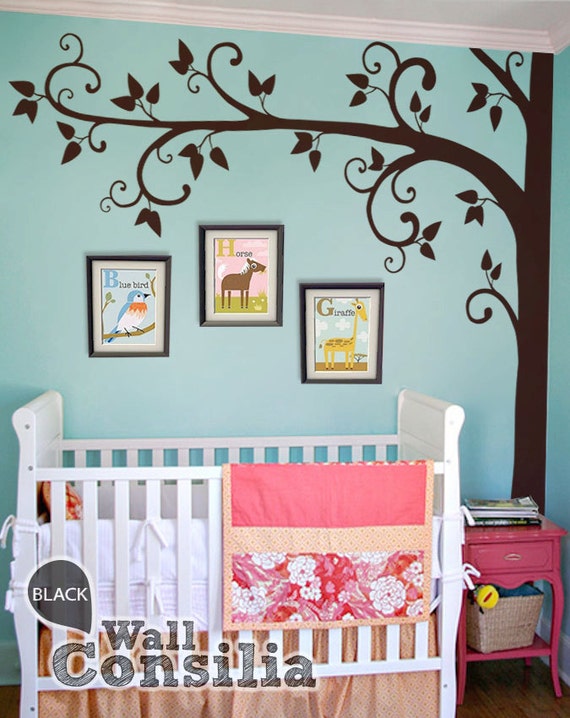 Tree Wall Decal Nursery Wall Decoration Tree Wall Sticker