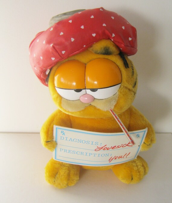 80s garfield plush