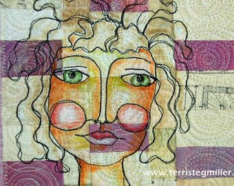 Bess - Fiber Art Wall Hanging