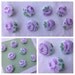 Push Pin Set-Lavender Roses