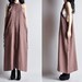 reconstructed linen racerback maxi dress / s / m / cortex dress