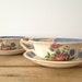 Reserved for Dorothy B -- Decorative Bowl Soup Bowls - Booths Silicon China Made In England Circa 1906 - Pair of Soup Bowls