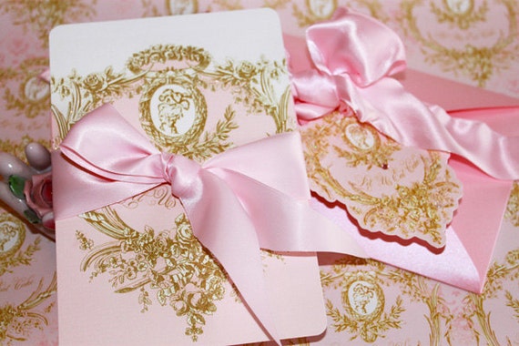 Marie Antoinette Party Invitations 8