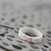 Grass - Red - Porcelain Ring
