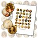 Antique Catholic Holy Cards I Digital Collage 1 inch round size 25.4mm