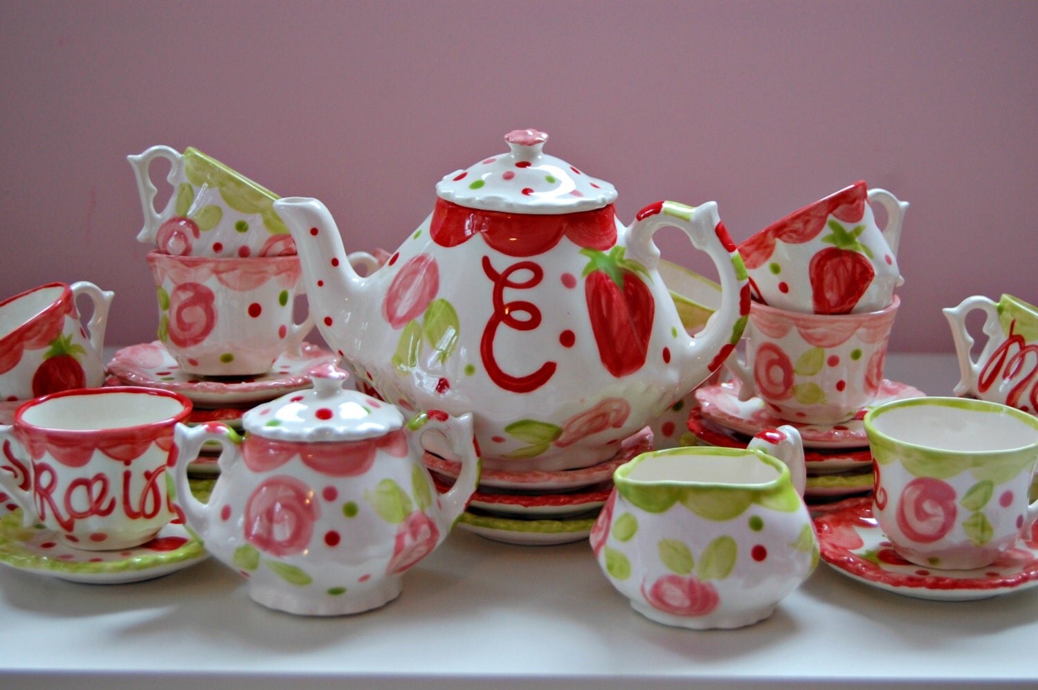 usable tea set