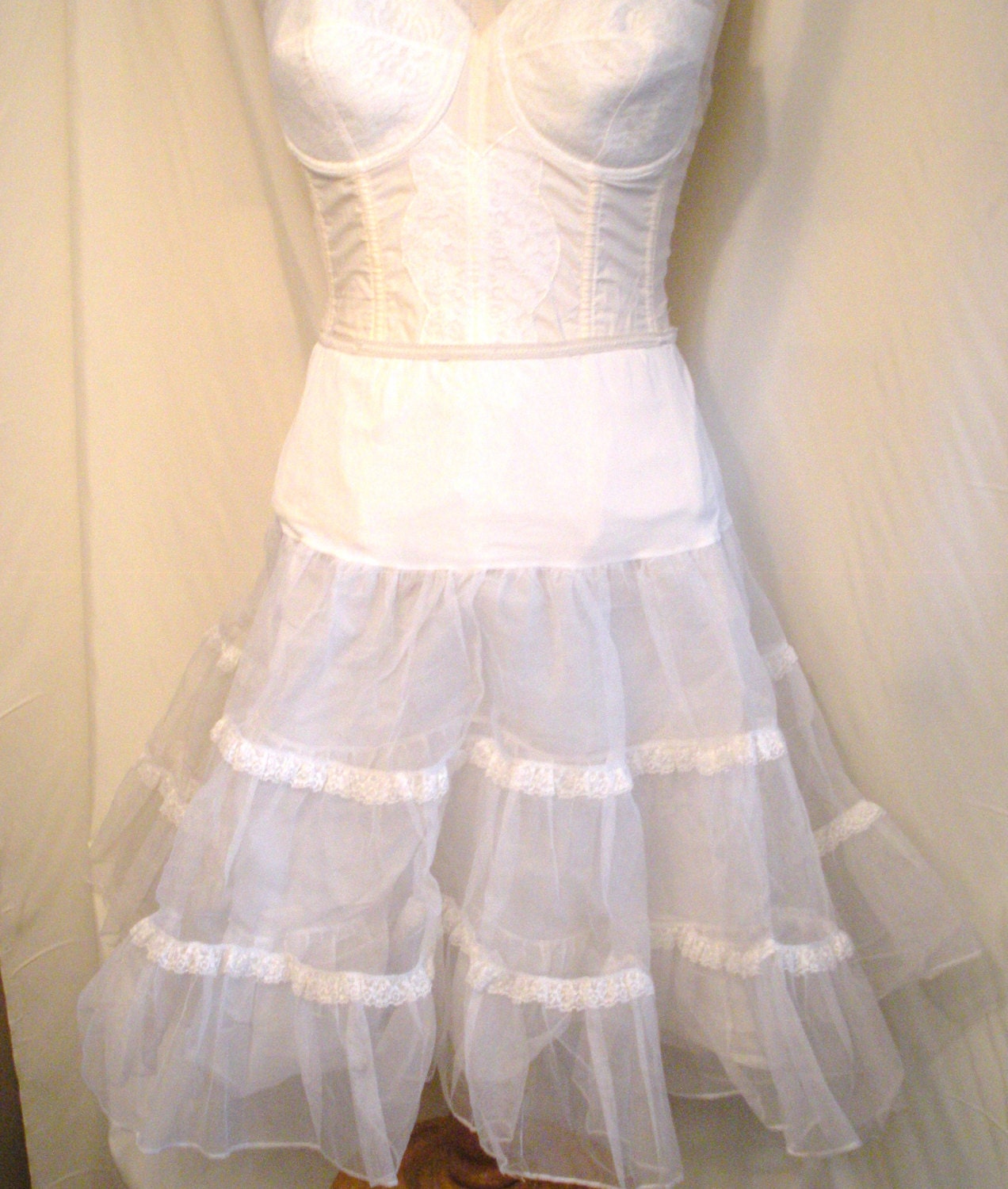 Vintage Preteen Crinoline Half Slip