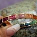 Custom Listing For Danielle - Wire Wrapped Multi Colored Crystal Bracelet - Fine Jewelry