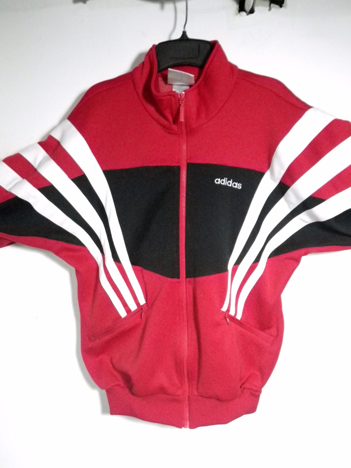 Vintage Adidas 80s Mens Jacket Size Small by BrickCity on Etsy