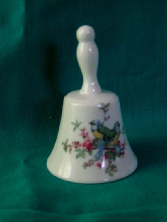 glass vintage bird bell