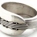 Silver Spoon Ring Size 9 Royal Rose