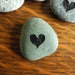 Valentine Miniature Garden Engraved Heart Rock, Valentine's Day Garden Art, Fairy, Terrarium - 12