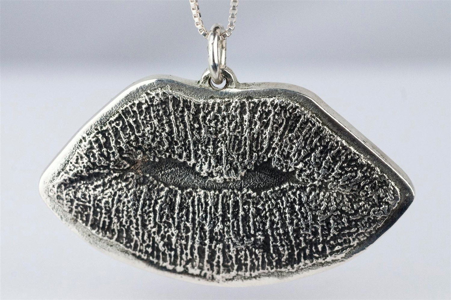 Custom Lips Necklace Jewelry Kiss Personalized
