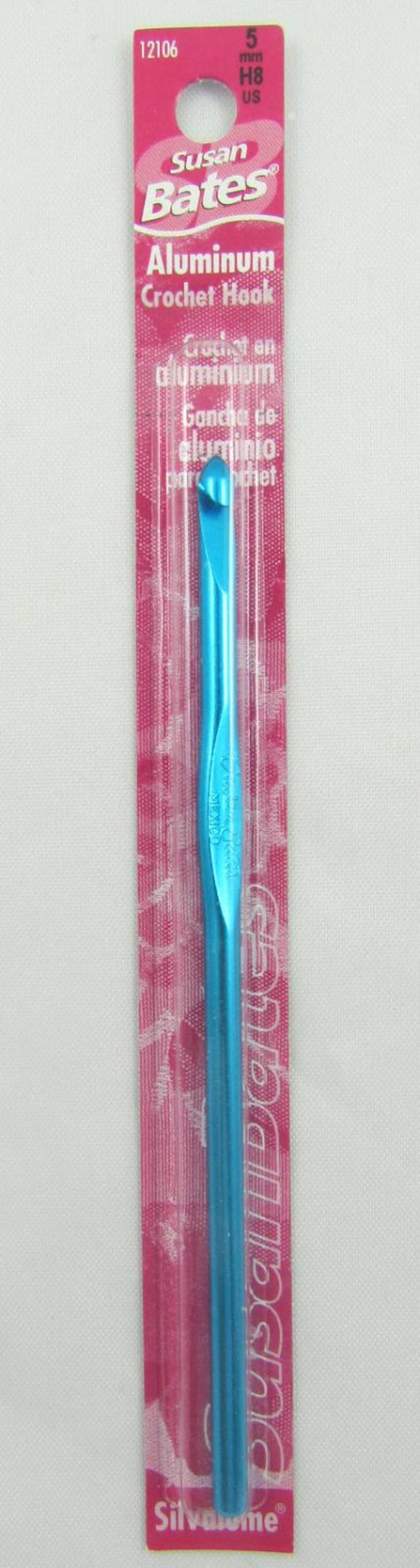 Susan Bates Aluminum Crochet Hook Size H