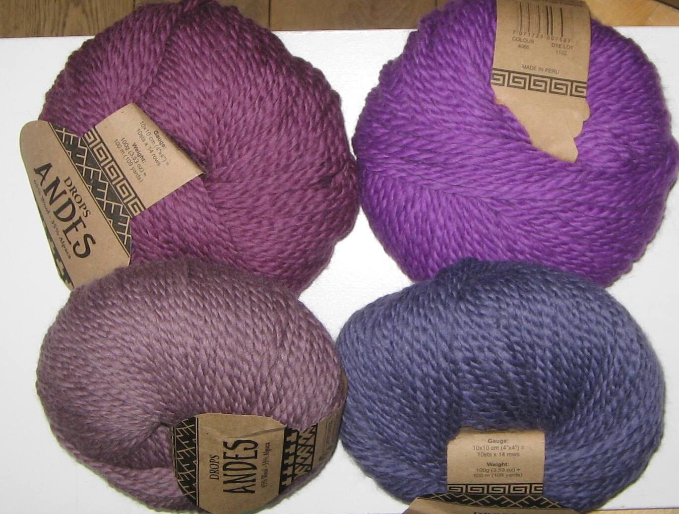 Garnstudio Drops Andes Wool/Alpaca Yarn Bulky 8 by FiberQuirks