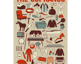 Poster The Sopranos print in various sizes