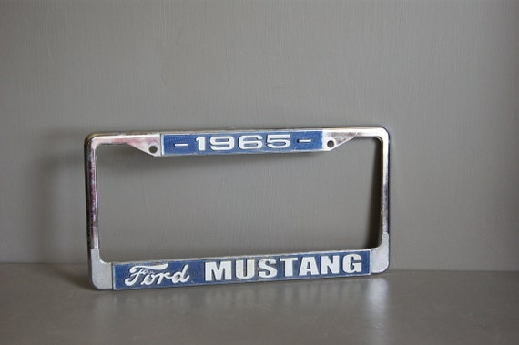 1965 Ford mustang license plate frame #3