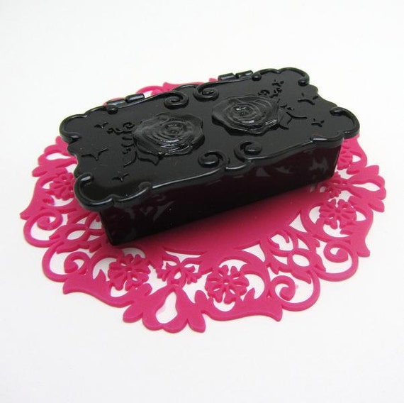 Mini Floral Box Bobby Pin Holder by AraceliValencia on Etsy