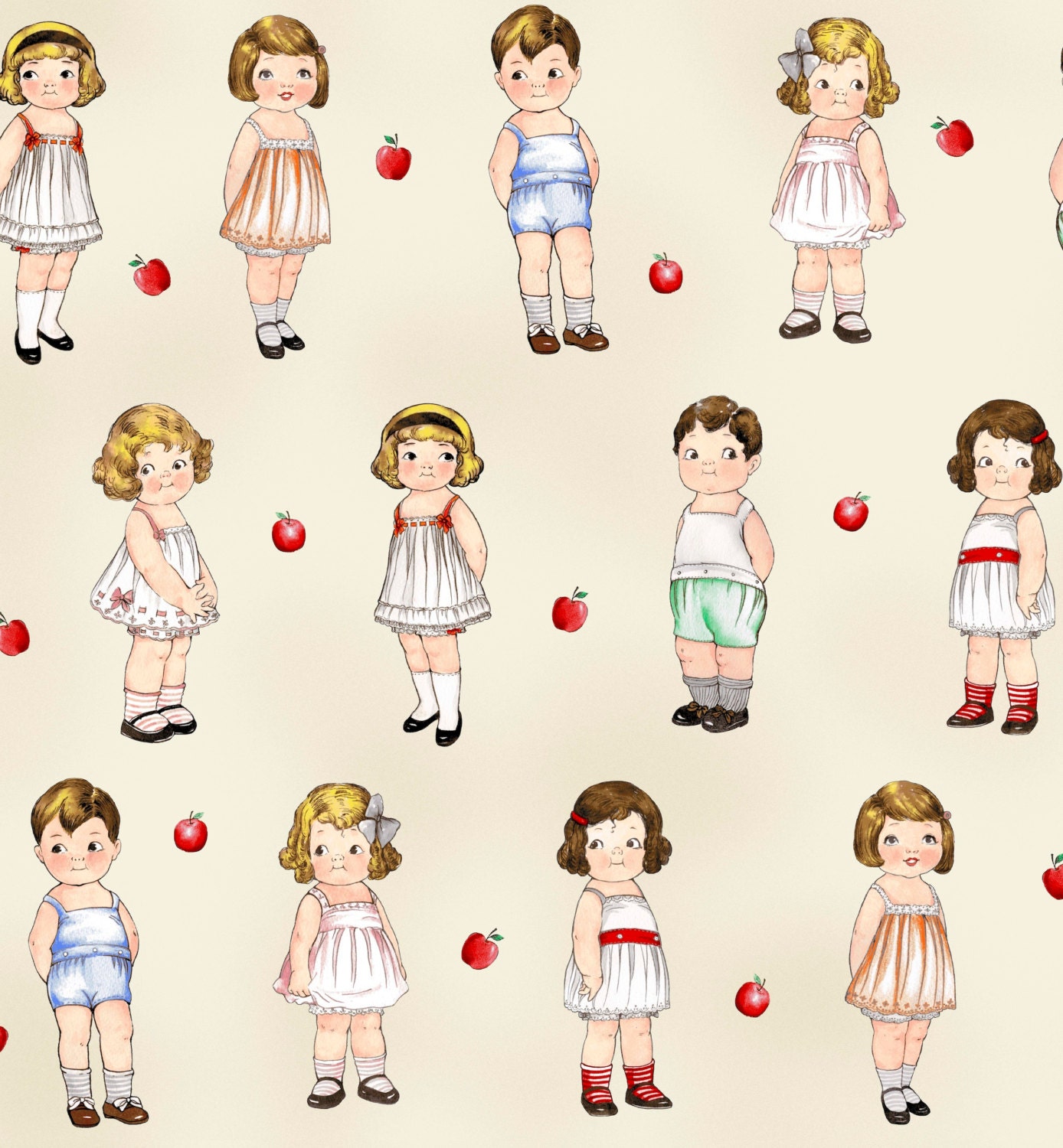 cloth paper dolls