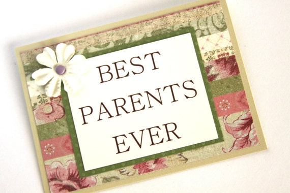 Thank You Card For Parents Free Printable