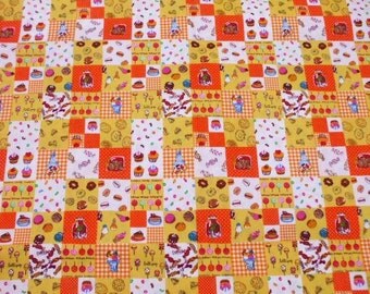 SALE - Sweets Yellow - 1 Yard 108cm/43"W x 98cm/38.5"L (ta1123)