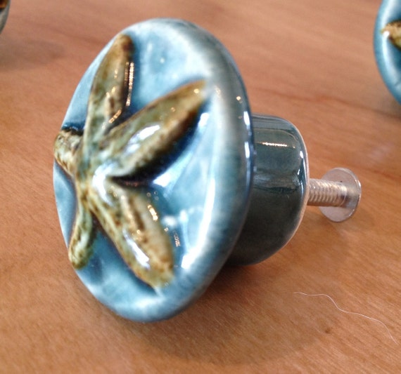 Starfish Drawer Pull and Knob Coastal Decor