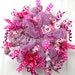 Deco Mesh Valentine Wreath Hot Pink White Stripe Love Heart Door Wreath