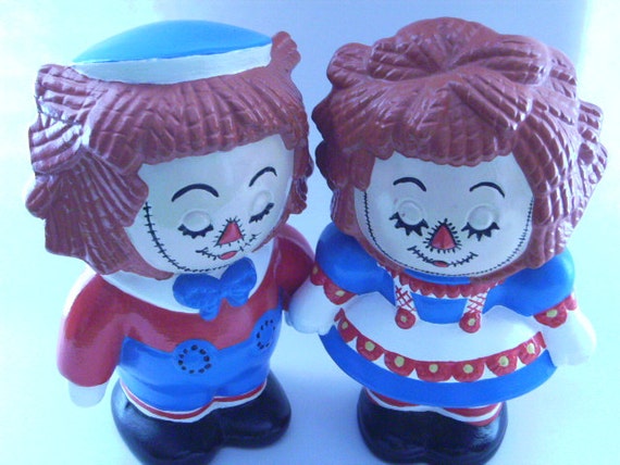 ceramic raggedy ann and andy