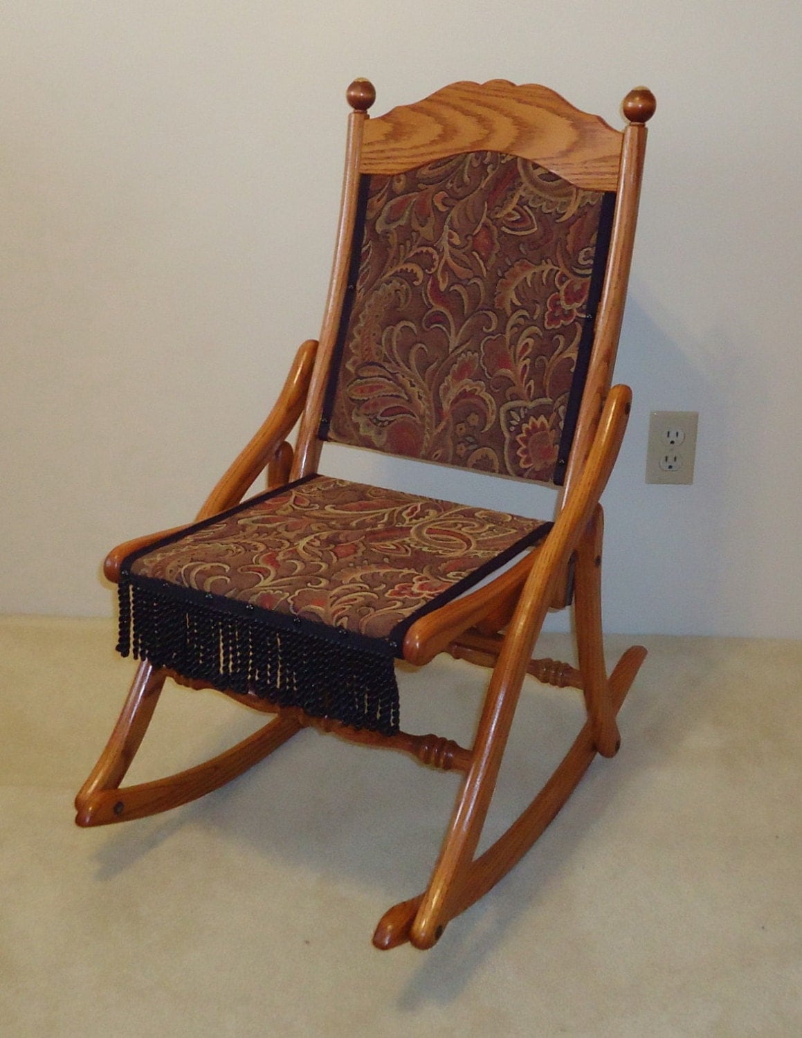 Civil War Folding Rocking Chair