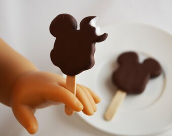 Disney inspired Mouse Ice Cream for American Girl Doll set of 2