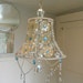 Beaded Blue Sapphire Chandelier Romantic & Dazling