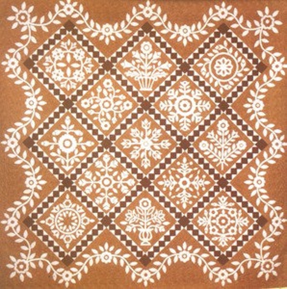 Whitework Sampler Quilt Pattern by The Rabbit Factory