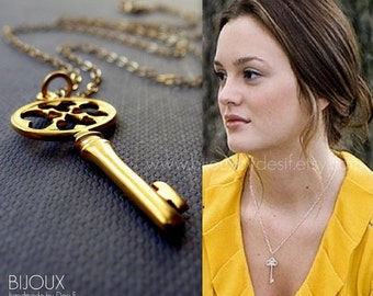 Key Necklace - Celebrity Style -"Key to your heart..." necklace.
