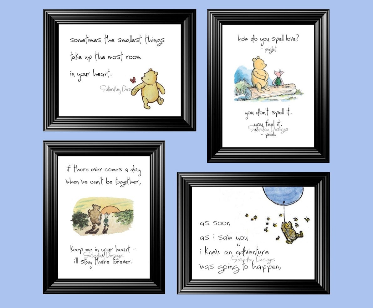 Framed Winnie The Pooh Quotes. QuotesGram