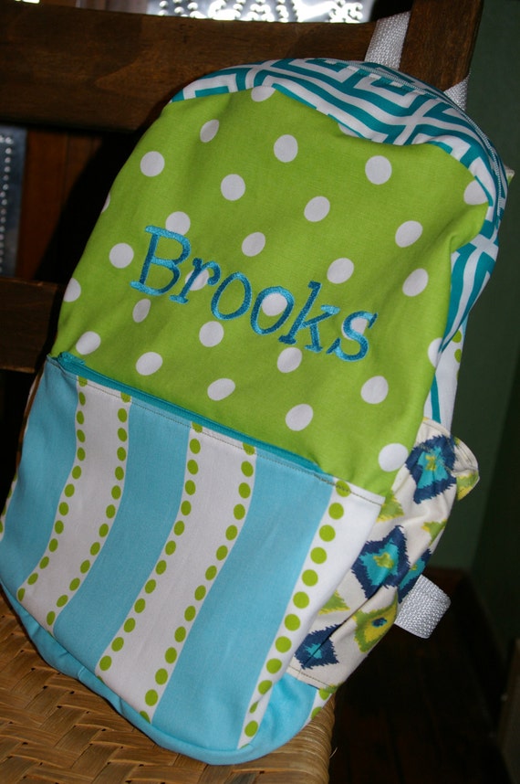 Custom Backpack Diaper Bag with FREE PERSONALIZATION
