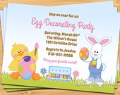 Easter Egg Decorating Party Invitation - Printable Il_170x135