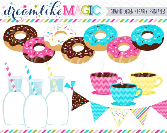 coffee and donuts clipart - photo #39