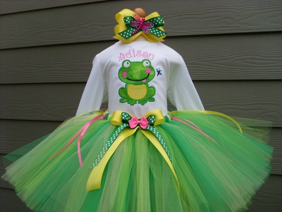 princess and the frog tutu set