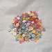 300 Button SMALLS Mix, Pastel - Grab Bag - Crafting - Jewelry - Collect (b1376 B -)