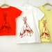 Toddler Tepee Shirt Clothing // Baby Tipi, Teepee // Kids Clothing // White // Burgundy Print
