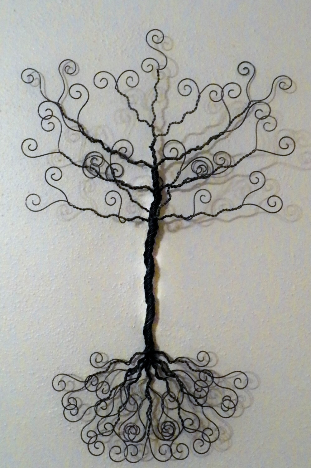 Jewelry tree wire wall hanging earring hanger necklace