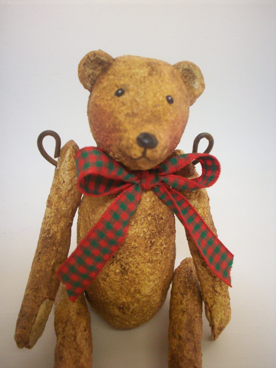 paper mache teddy bear