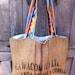 Aztec Burlap Tote