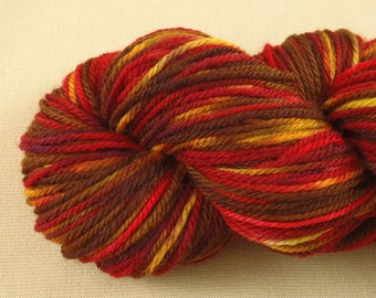Multicolor Madness - Hand Dyed Worsted Weight Yarn - 100% Superwash Wool