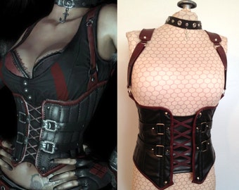 Harley Quinn's Revenge Cincher & Choker Costume