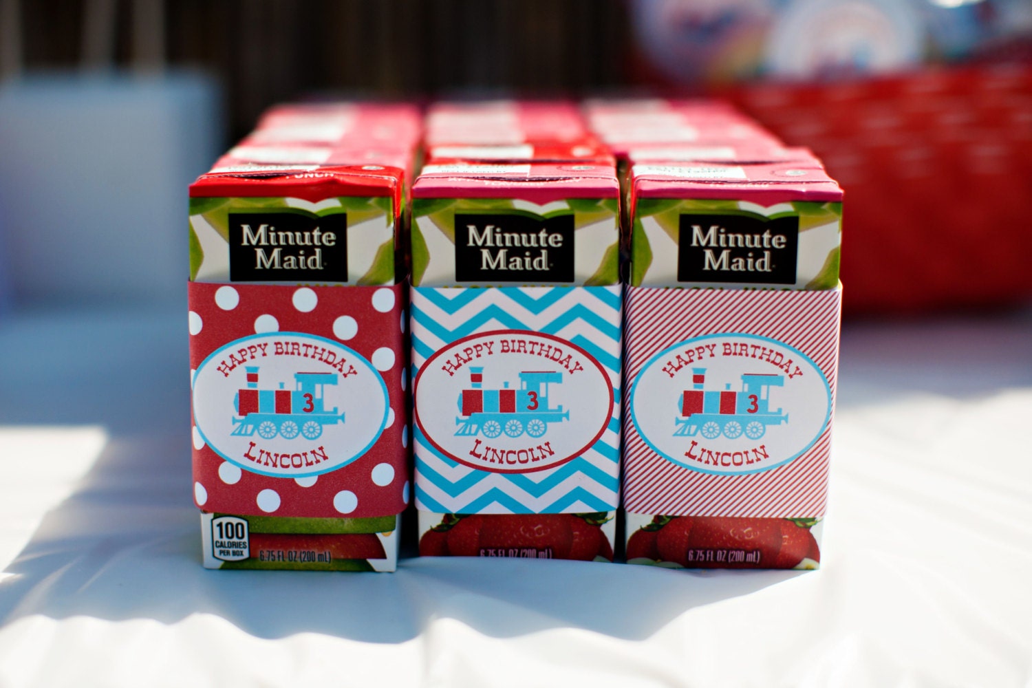 Train Juice Box Labels by TheGreenGrassGrows on Etsy